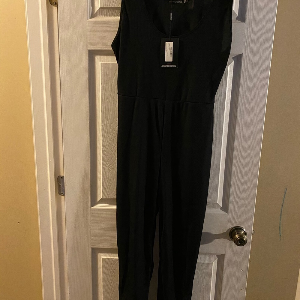 Pretty Little Thing strappy jumpsuit
